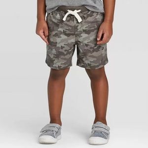 Toddler Boys' Chino Shorts-Camo 18M